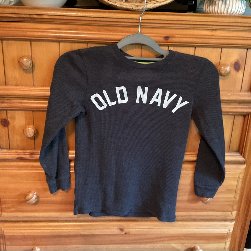 Boys old navy thermal long sleeve T